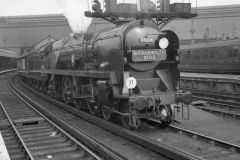 WATERLOO LONDON Loco; 35018 "British India Line"  with  Bournemouth Belle 1950 Digital Copies Available