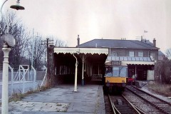 STAINES WEST Date; 30-1-1965 Loco; W55028 Digital Copies Available