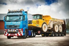 Volvo FH16-600 REG; PO61 BZK Cranage Haulage Ltd 2012 Digital Copies Available