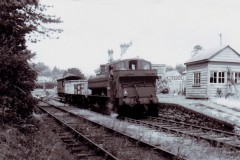 Presteigne Powys Loco No; 7427  Date; 17-7-1959 Digital Copies Available