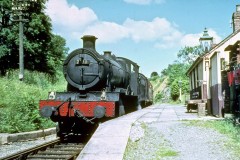 Bryn Teify Station, Carmarthen Loco; 7810 "Draycott Manor" c1960 Digital Copies Available