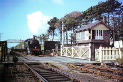 Rhoose Crossing Loco; 82042 Date; 5.9.1960 Digital Copies Available