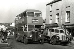 Welsh Reg FWN636 Destination; Swansea Digital Copies Available